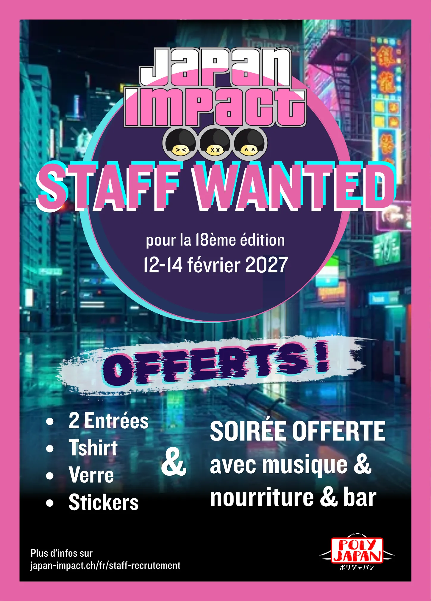 Japan Impact staff recruitment
