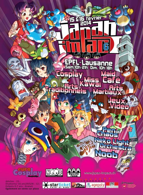 Affiche Japan Impact 2014